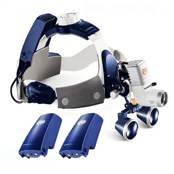 PRO MAX Surgical Loupe with 2.5x/3.5x Lenses and Powerful 80,000 Lumens Headlight – Special Offer