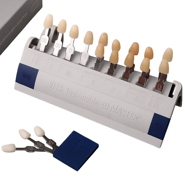 Dental Shade Guide – 16 or 29 Colors for Whitening & Comparison