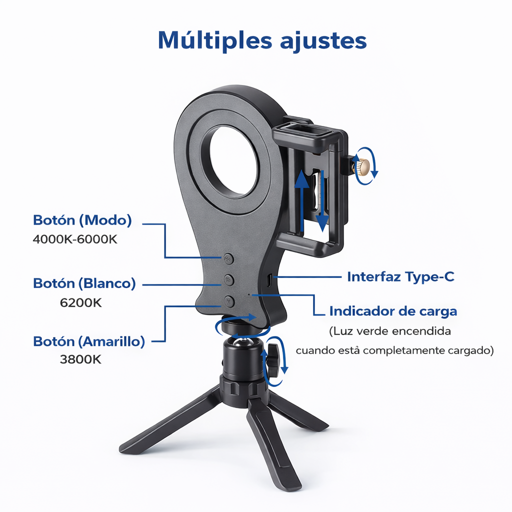 Oral Photography Stand V4 – compatible with any iPhone and Android model