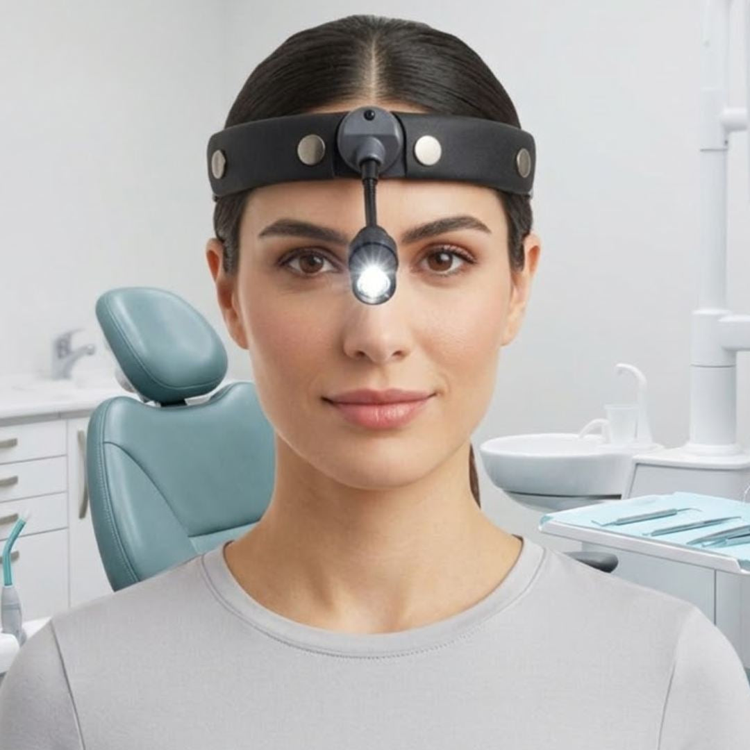 Ultra-Powerful 8W 110,000 Lumen H1000 Headlight for Extended Procedures