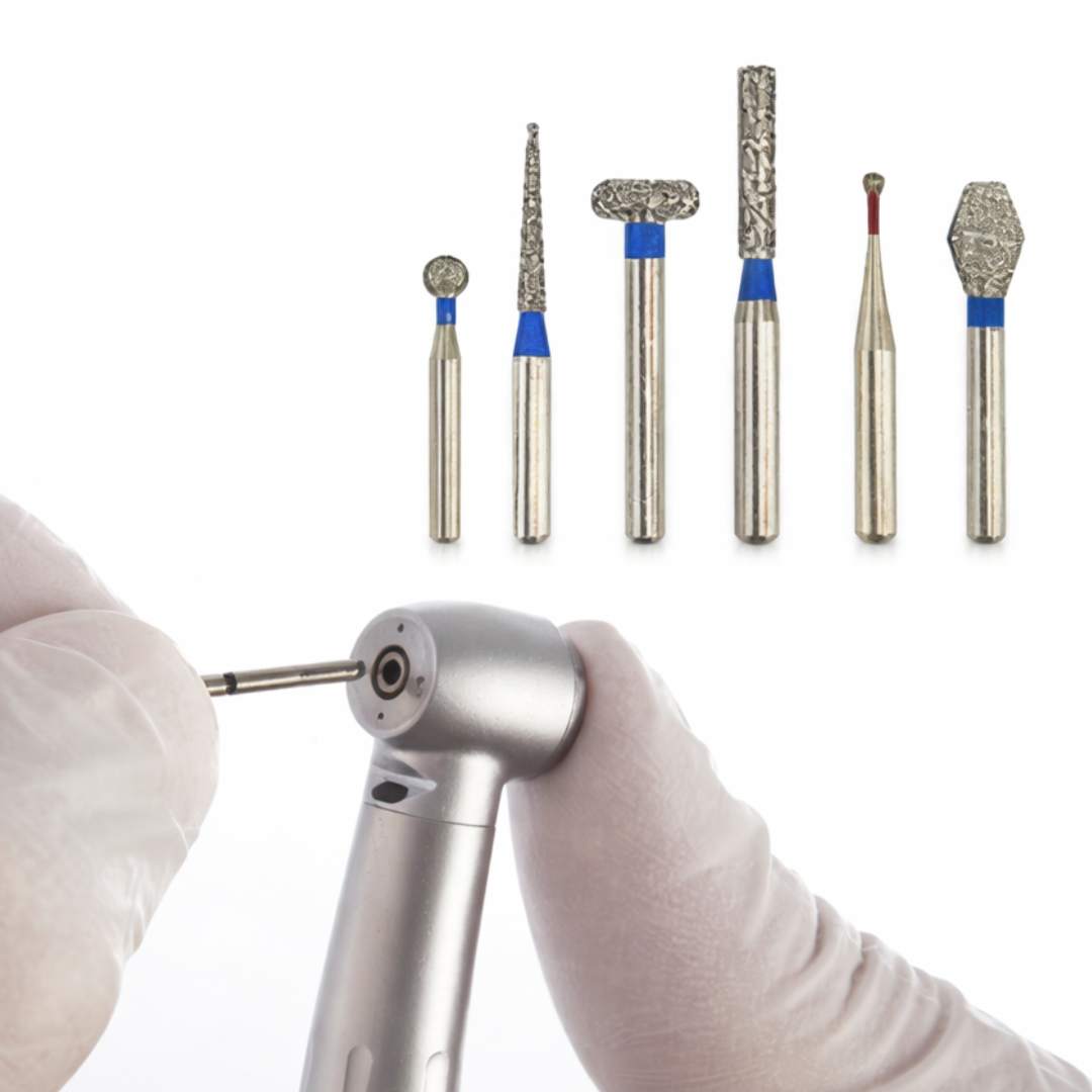 Autoclavable Aluminum Burr Holders for 30 High-Speed Turbine Burrs