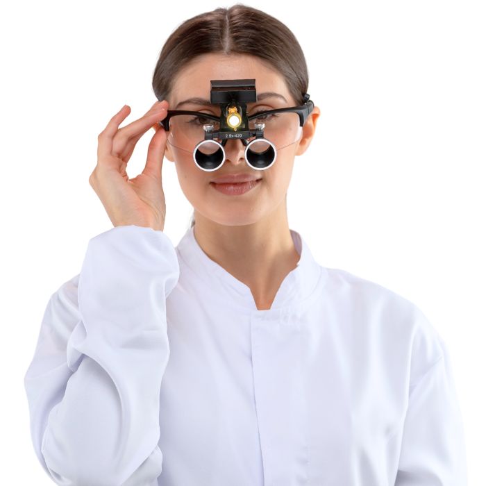 X1 PRO Loupe with 2.5x or 3.5x Lenses and Headlight