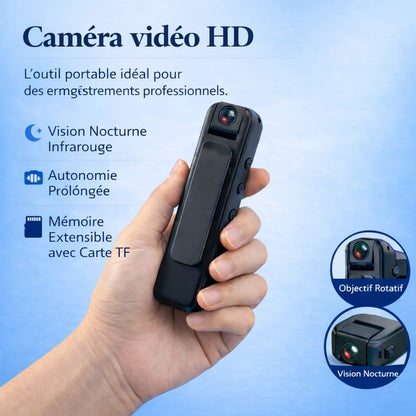[locale:fr] Caméra vidéo HD — l'outil portable idéal pour des enregistrements professionnels